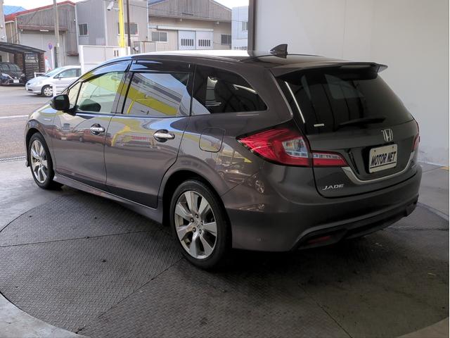 ジェイド ハイブリッドＸ　衝突軽減装置　追従クルコン　ＤＩＳＰオーディオ　レーンアシスト　車線逸脱警報　ハーフレザーシート　ＢＴオーディオ　ＵＳＢ接続　ドラレコ　ＬＥＤライト　オートライト　純正アルミ　３列シート　６人乗り（41枚目）