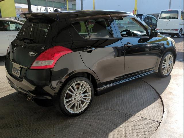 スイフトスポーツ ベースグレード バックカメラ SDナビ オートクルコン HIDライト オートライト Fフォグランプ フルセグTV CD再生 BT接続 純正アルミ ETC フロアマット Pスタート スマートキー(40枚目)