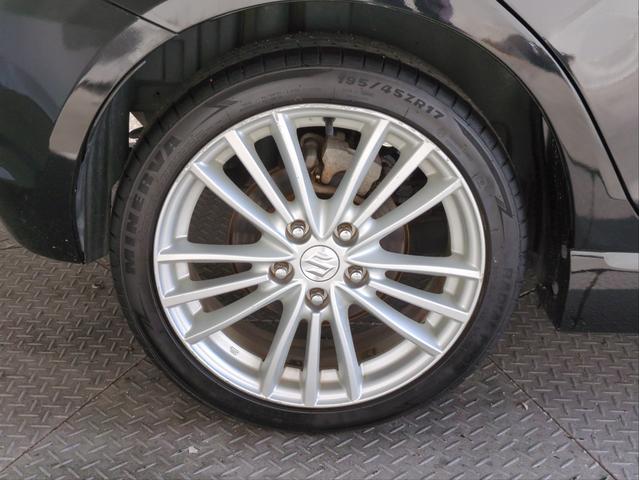 スイフトスポーツ ベースグレード バックカメラ SDナビ オートクルコン HIDライト オートライト Fフォグランプ フルセグTV CD再生 BT接続 純正アルミ ETC フロアマット Pスタート スマートキー(47枚目)