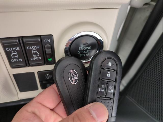 ムーヴキャンバス Ｘメイクアップリミテッド　ＳＡＩＩＩ　両側電動スライド　衝突軽減装置　純正ナビ　全周囲カメラ　ＢＴオーディオ　ＣＤ・ＤＶＤ再生　ＬＥＤライト　オートライト　Ｆフォグランプ　ＥＴＣ　アイドリングストップ　ベンチシート（19枚目）