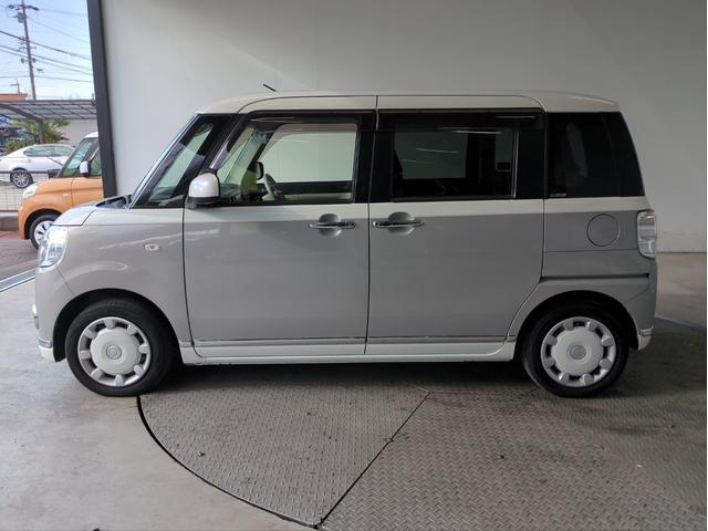 ムーヴキャンバス Ｘメイクアップリミテッド　ＳＡＩＩＩ　両側電動スライド　衝突軽減装置　純正ナビ　全周囲カメラ　ＢＴオーディオ　ＣＤ・ＤＶＤ再生　ＬＥＤライト　オートライト　Ｆフォグランプ　ＥＴＣ　アイドリングストップ　ベンチシート（42枚目）