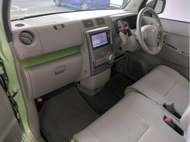 ムーヴコンテ X メモリーナビ CD再生 アイドリングストップ ベンチシート スマートキー USB接続 フロアマット フルフラットシート 電動格納ミラー 盗難防止システム ワンセグTV(8枚目)