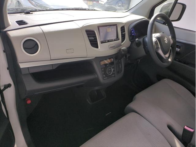 ワゴンR FZ 衝突軽減ブレーキ メモリーナビ シ-トヒ-タ- 純正アルミ CD/DVD再生 Aストップ Pスタート ベンチシート フロアマット 電動格納ミラー 盗難防止システム(8枚目)