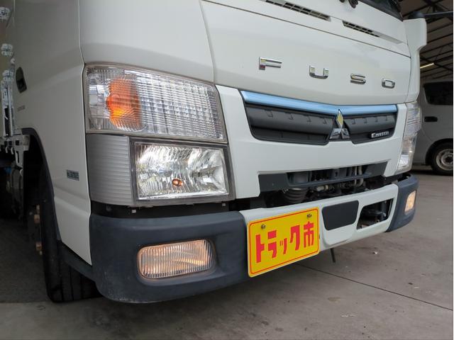 キャンター ロング全低床DX ドライブレコーダー ETC キーレス HID 電格ミラー バックカメラ 車線逸脱警報 木床 両3段工具棚 3方開 リアダブルタイヤ BTオーディオ ディーゼル車 AT 最積3000kg(21枚目)