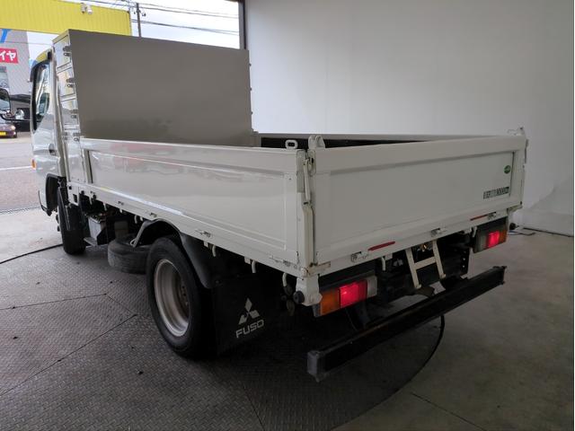 キャンター ロング全低床DX ドライブレコーダー ETC キーレス HID 電格ミラー バックカメラ 車線逸脱警報 木床 両3段工具棚 3方開 リアダブルタイヤ BTオーディオ ディーゼル車 AT 最積3000kg(35枚目)