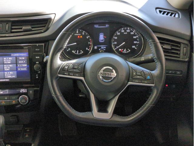 エクストレイル 20Xi 後席モニター 電動リアゲート 衝突軽減装置 追従クルコン レーンアシスト 障害物センサー BSM 全周囲カメラ ドラレコ ETC 純正ナビ BTオーディオ ブルーレイ再生 純正アルミ(13枚目)