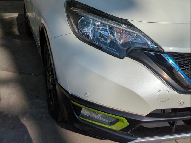 ノート e-パワー X シーギア 衝突軽減ブレーキ バックカメラ 全周囲カメラ SDナビ クリアランスソナー LEDライト オ-トライト ドラレコ ETC2.0 純正アルミ BT接続 CD/DVD再生 Aストップ Pスタート(22枚目)