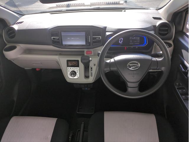 ミライース G リミテッドSAIII 衝突軽減装置 車線逸脱警報 社外ナビ バックカメラ 障害物センサー シートヒーター BTオーディオ CD・DVD再生 純正アルミ LEDライト オートライト ETC アイドリングストップ Pスタート(11枚目)