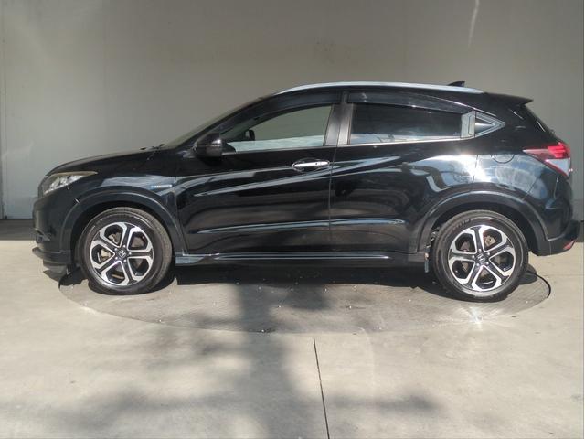 ヴェゼル ハイブリッドＺ　衝突軽減ブレーキ　バックカメラ　メモリーナビ　オートクルコン　シートヒーター　ＬＥＤライト　オートライト　ＥＴＣ　ルーフレール　純正アルミ　ハーフレザー　ＢＴ接続　パドルシフト　ＣＤ／ＤＶＤ再生（45枚目）