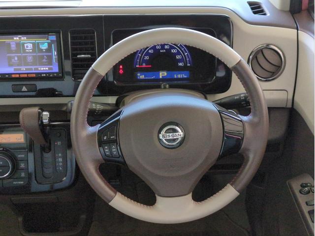 モコ ドルチェX 純正SDナビ バックカメラ ハンズフリー USB接続 ドラレコ 純正アルミ HIDライト オートライト Fフォグランプ ベンチシート アイドリングストップ CD再生(13枚目)