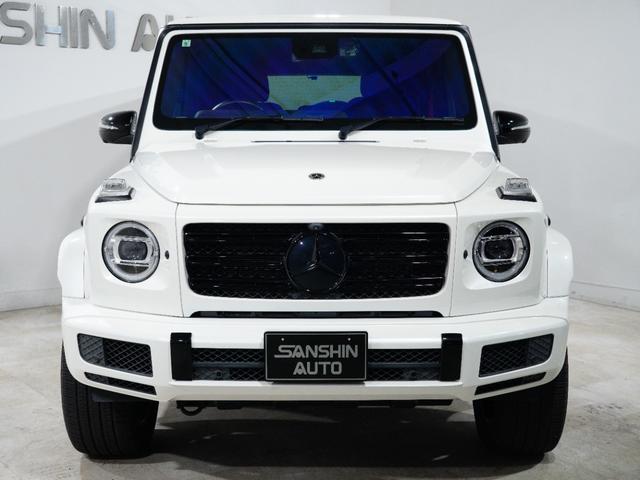 Gクラス G400d THORマフラースピーカー AMG20インチブラックAW ホログラフィックFフィルム ドアミラー&背面カバーグロスブラックペイント シートH レーダーセーフティ ドラレコ SR アダプティブダンピング(4枚目)