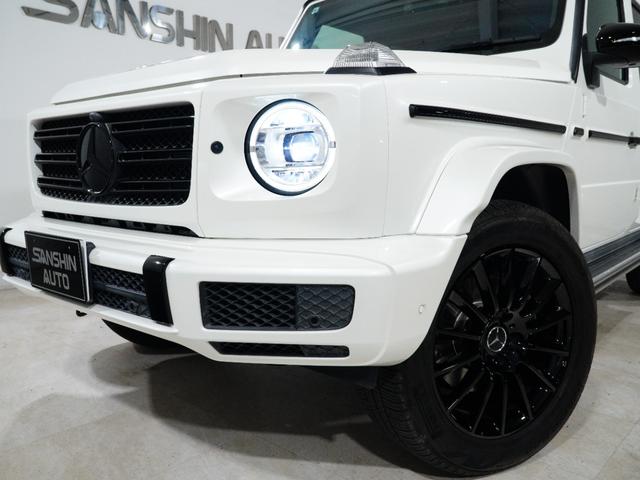 Gクラス G400d THORマフラースピーカー AMG20インチブラックAW ホログラフィックFフィルム ドアミラー&背面カバーグロスブラックペイント シートH レーダーセーフティ ドラレコ SR アダプティブダンピング(11枚目)