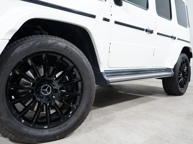 Gクラス G400d THORマフラースピーカー AMG20インチブラックAW ホログラフィックFフィルム ドアミラー&背面カバーグロスブラックペイント シートH レーダーセーフティ ドラレコ SR アダプティブダンピング(12枚目)