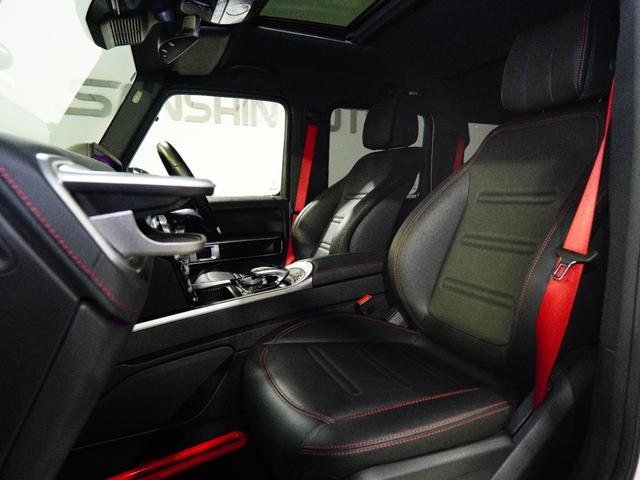 Gクラス G400d THORマフラースピーカー AMG20インチブラックAW ホログラフィックFフィルム ドアミラー&背面カバーグロスブラックペイント シートH レーダーセーフティ ドラレコ SR アダプティブダンピング(13枚目)
