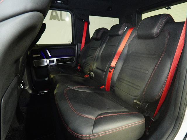 Gクラス G400d THORマフラースピーカー AMG20インチブラックAW ホログラフィックFフィルム ドアミラー&背面カバーグロスブラックペイント シートH レーダーセーフティ ドラレコ SR アダプティブダンピング(21枚目)