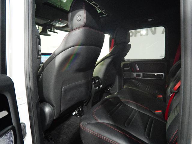 Gクラス G400d THORマフラースピーカー AMG20インチブラックAW ホログラフィックFフィルム ドアミラー&背面カバーグロスブラックペイント シートH レーダーセーフティ ドラレコ SR アダプティブダンピング(22枚目)