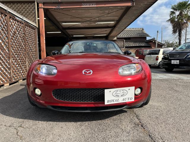 ロードスター RS F6速・禁煙車・RSアイザワマフラー・社外ステンレスエキマニ・クスコ車高調・RAYS17AW・クスコタワーバー・ダックテールスポイラー・ナルディハンドル・D席レカロ旧車風貼替えシート・ETCカードキー(4枚目)