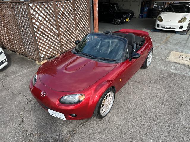 ロードスター RS F6速・禁煙車・RSアイザワマフラー・社外ステンレスエキマニ・クスコ車高調・RAYS17AW・クスコタワーバー・ダックテールスポイラー・ナルディハンドル・D席レカロ旧車風貼替えシート・ETCカードキー(16枚目)