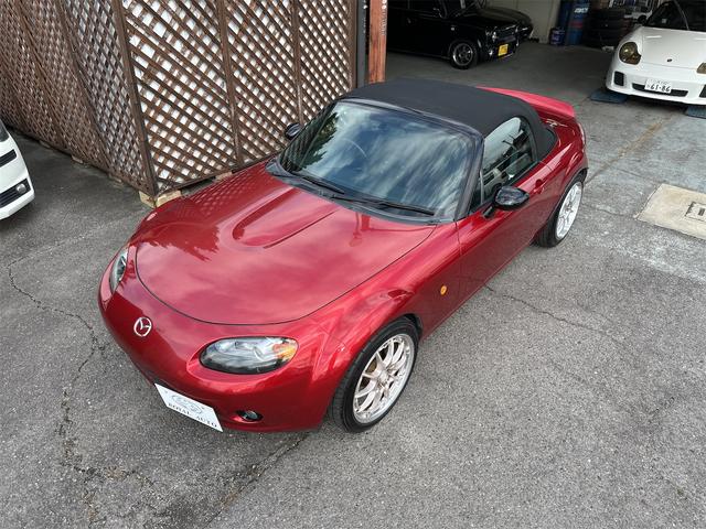 ロードスター RS F6速・禁煙車・RSアイザワマフラー・社外ステンレスエキマニ・クスコ車高調・RAYS17AW・クスコタワーバー・ダックテールスポイラー・ナルディハンドル・D席レカロ旧車風貼替えシート・ETCカードキー(30枚目)