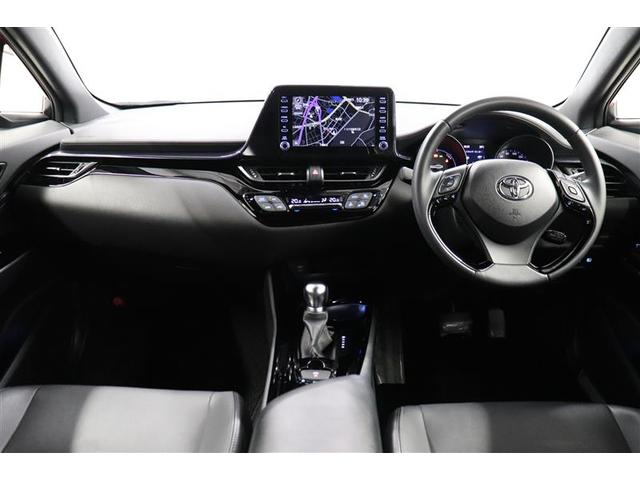 Ｃ－ＨＲ Ｇ　モード　ネロ　セーフティプラスＩＩ　プリクラッシュセーフティ　Ｂモニター　パワステ　エアコン　イモビ　クルコン　ＬＥＤヘッド　横滑り防止装置　ナビ　ハーフレザーシート　スマートキー　アルミホイール　定期点検記録簿　キーレスエントリー（3枚目）