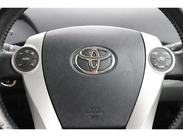 プリウス Sツーリングセレクション スマキ- 整備記録簿 サイドエアバッグ アルミ装備 イモビライザー 1セグ メモリ-ナビ キーレス Wエアバック LEDランプ 横滑り防止機能 パワステ エアB TVナビ AUTOエアコン ABS(4枚目)