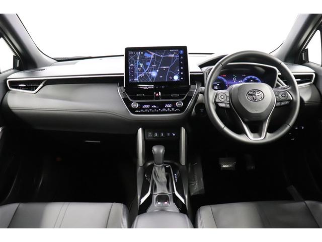 カローラクロス ハイブリッド　Ｚ　ＰＣＳ　フルセグテレビ　ＬＥＤヘッドライト　Ｂカメラ　ナビ・ＴＶ　インテリジェントキー　パワーシート　アイドルストップ　キーフリー　ドライブレコーダー　アルミホイール　ＥＴＣ　元試乗車　盗難防止（3枚目）