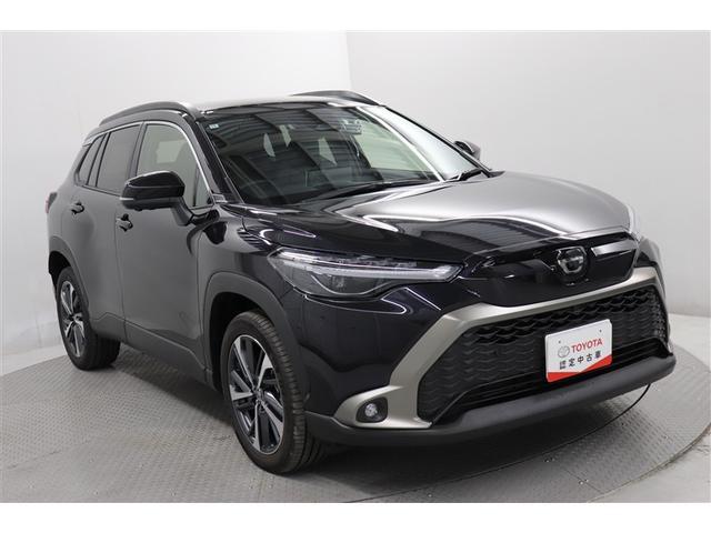 カローラクロス ハイブリッド　Ｚ　ＰＣＳ　フルセグテレビ　ＬＥＤヘッドライト　Ｂカメラ　ナビ・ＴＶ　インテリジェントキー　パワーシート　アイドルストップ　キーフリー　ドライブレコーダー　アルミホイール　ＥＴＣ　元試乗車　盗難防止（15枚目）