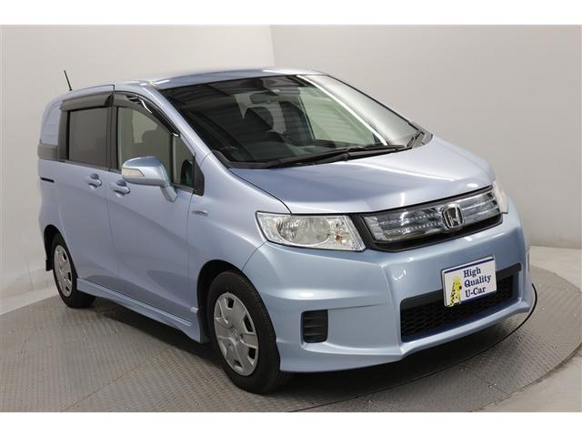 フリードスパイクハイブリッド ハイブリッド　エアバッグ　ウォークスルー　ナビＴＶ　パワーウインドウ　横滑り防止　メモリーナビ　キーレスキー　パワステ　Ｗエアバッグ　ＥＴＣ　オートエアコン　ＡＵＸ　ＡＢＳ　リアカメラ　取説記録　ＤＶＤ再生可（13枚目）