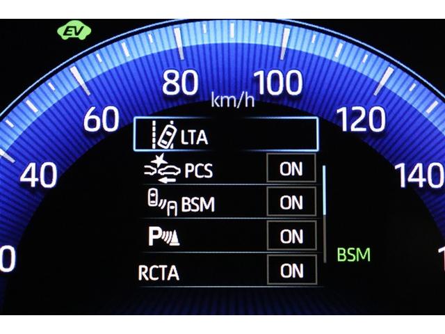 カローラクロス ハイブリッド　Ｚ　Ａクルコン　ＰＣＳ　ＡＣ１００　Ｐシート　４ＷＤ車　横滑り防止装置　キーフリー　ＡＢＳ　ＬＥＤライト　ＥＴＣ車載器　地デジＴＶ　ナビ＆ＴＶ　半革シート　盗難防止装置　記録簿　アルミホイール　Ｂカメラ（8枚目）