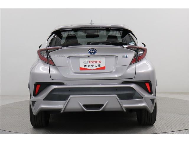 C-HR G ハーフ革 TSS ワンオナ エアロ アイドルストップ 定期点検記録簿 LEDヘッド バックモニタ イモビライザー ナビ&TV ETC付 キーフリーシステム スマキー 横滑り防止機能 クルーズC アルミ(11枚目)