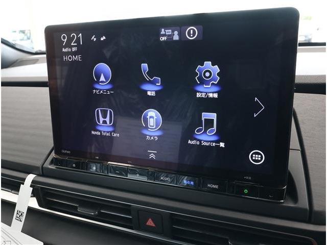 オデッセイハイブリッド ｅ：ＨＥＶアブソルート・ＥＸブラックエディション　登録済未使用車・１１．４型ナビ・ＴＶ・３６０カメラ付（4枚目）