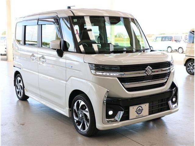 スペーシアカスタム ハイブリッドXSターボ ナビ フルセグTV バックカメラ 障害物センサー ETC スマートキー セキュリティ プライバシーガラス アルミホイール エアロパーツ アイドリングストップ 衝突被害軽減ブレーキ シートヒーター(26枚目)