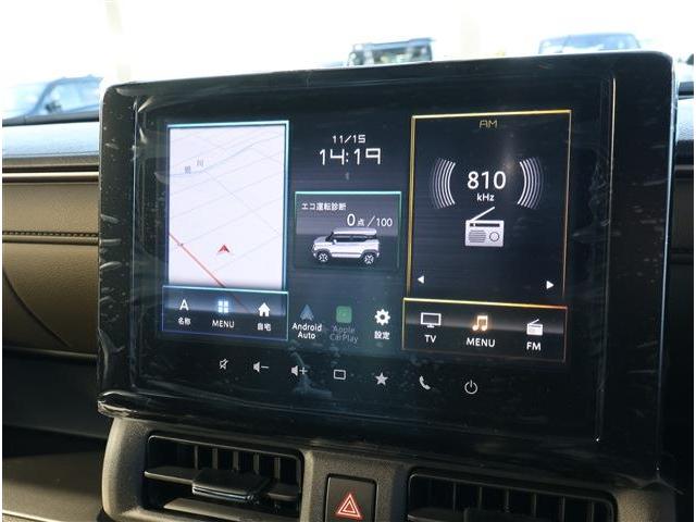 クロスビー ハイブリッドＭＺ　ナビ付　届出済未使用車・９型ナビ・ＴＶ・全方位カメラ（4枚目）
