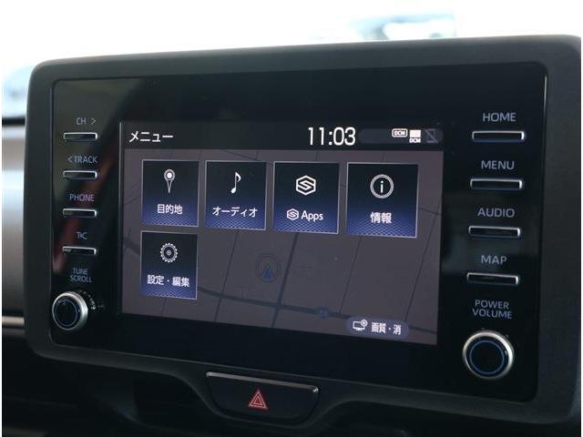 ヤリス Ｘ　ソナー・ナビ・ＥＴＣ・走行６０００ｋｍ（4枚目）