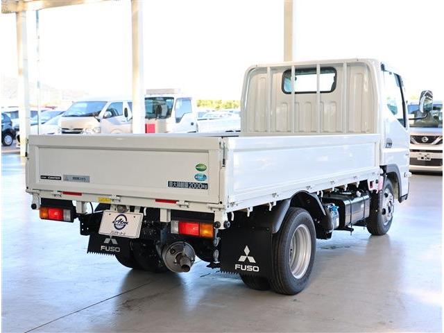 キャンター ＤＴ　全低床　２ｔ　登録済未使用車・バイザー・Ｆマット・Ｂカメラ（7枚目）