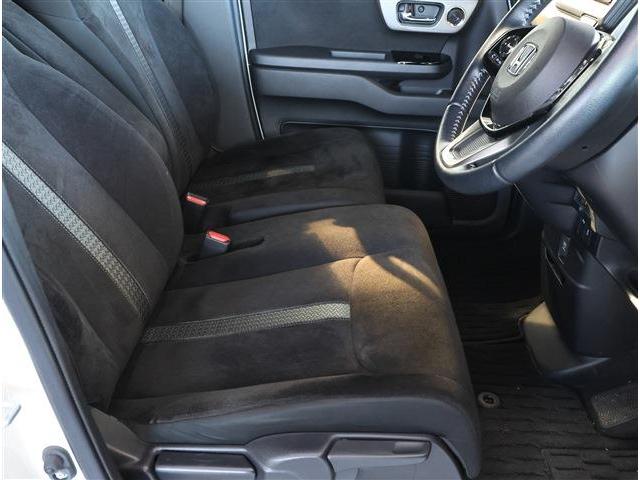 N-BOXカスタム L スタイル+ブラック 両側パワースライドドア+カラーインパネガーニッシュ+本革巻きステアリング)付き 衝突被害軽減ブレーキ リヤパーキングセンサー 電動パーキングブレーキ シートヒーター(14枚目)