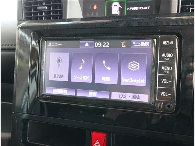 ルーミー G 新品タイヤ ナビ テレビ バックカメラ ETC Bluetooth LEDヘッドライト シートヒーター 衝突被害軽減ブレーキ 障害物センサー 両側電動スライドドア(4枚目)