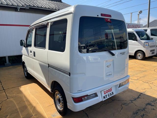 ハイゼットカーゴ スペシャル　キーレスパワーウィンドプライバシーガラス　黒ナンバー営業ナンバー（9枚目）