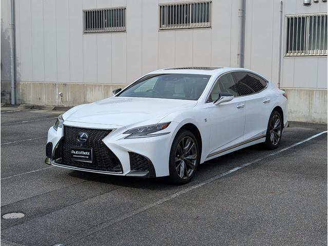 ＬＳ ＬＳ５００ｈ　Ｆスポーツ　法人ワンオーナー　禁煙車　白革シート　マークレビンソン　デジタルインナーミラー　ＡＣ１００Ｖ　寒冷地仕様　リモコンエンジンスターター（2枚目）
