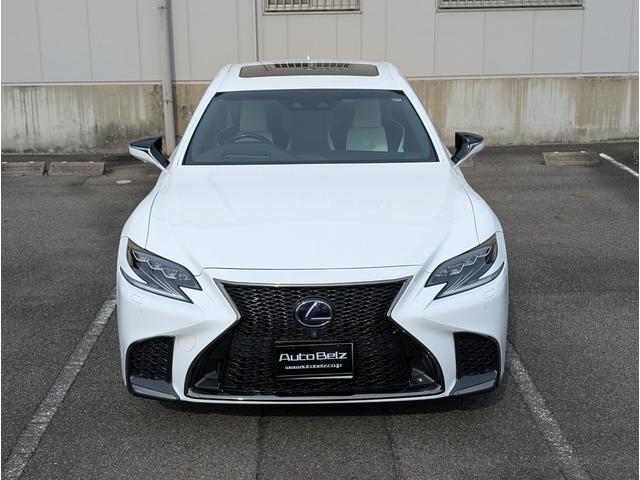 ＬＳ ＬＳ５００ｈ　Ｆスポーツ　法人ワンオーナー　禁煙車　白革シート　マークレビンソン　デジタルインナーミラー　ＡＣ１００Ｖ　寒冷地仕様　リモコンエンジンスターター（6枚目）