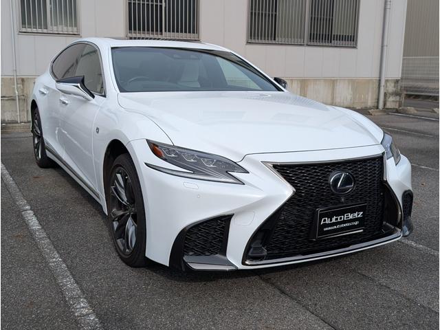 ＬＳ ＬＳ５００ｈ　Ｆスポーツ　法人ワンオーナー　禁煙車　白革シート　マークレビンソン　デジタルインナーミラー　ＡＣ１００Ｖ　寒冷地仕様　リモコンエンジンスターター（7枚目）