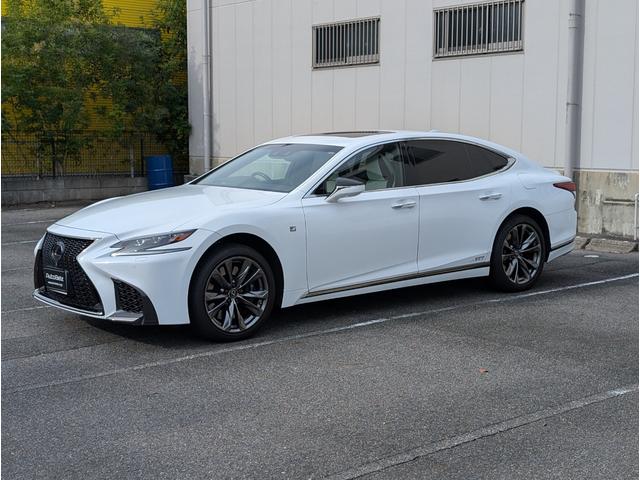 ＬＳ ＬＳ５００ｈ　Ｆスポーツ　法人ワンオーナー　禁煙車　白革シート　マークレビンソン　デジタルインナーミラー　ＡＣ１００Ｖ　寒冷地仕様　リモコンエンジンスターター（9枚目）