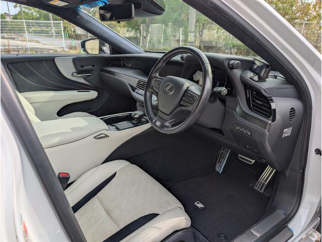 ＬＳ ＬＳ５００ｈ　Ｆスポーツ　法人ワンオーナー　禁煙車　白革シート　マークレビンソン　デジタルインナーミラー　ＡＣ１００Ｖ　寒冷地仕様　リモコンエンジンスターター（23枚目）