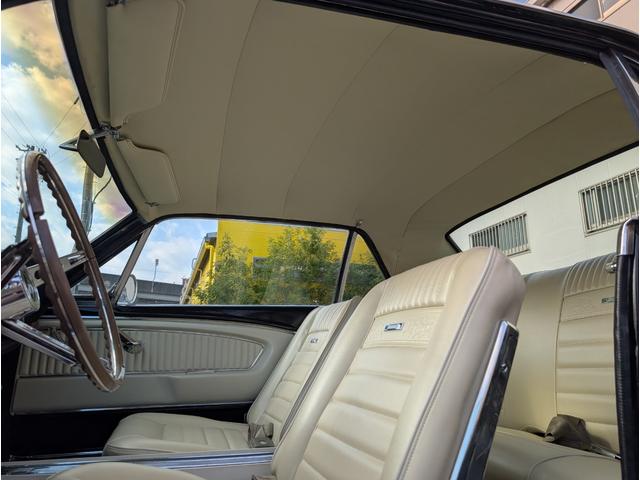 マスタング クーペ 自社輸入車両 289 ポニーインテリア パワステ フロントディスクブレーキ クーラー アルミラジエター 電動ファン(23枚目)