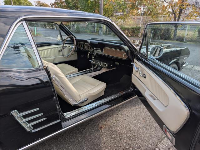 マスタング クーペ 自社輸入車両 289 ポニーインテリア パワステ フロントディスクブレーキ クーラー アルミラジエター 電動ファン(30枚目)