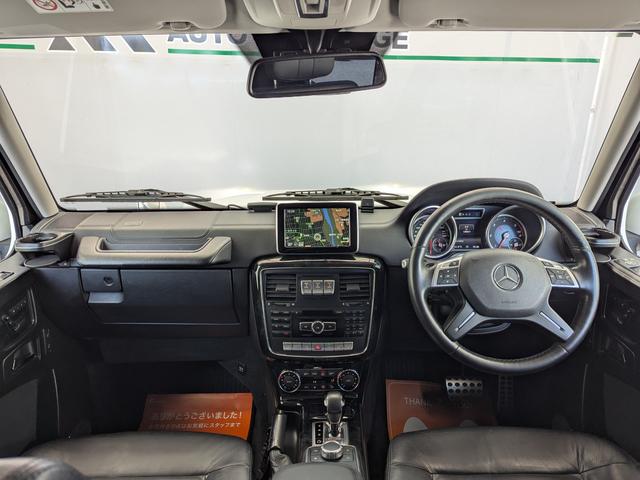 Ｇクラス Ｇ３５０ｄ　後期型／ラグジュアリーＰＫＧ／黒革シート／サンルーフ／純正ナビＴＶ／ハーマンカードンサウンド／ディストロニックプラス／ブラインドスポットモニター／パークトロニック（2枚目）