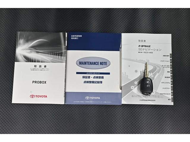 プロボックス ＤＸコンフォート　ナビＴＶ　運転席パワーウインドウ　ダブルエアバック　メモリナビ　ワンセグＴＶ　記録簿　エアバック　キーレスキー　マニュアルエアコン　ワンオーナー　ＥＴＣ　パワーステアリング　ＡＢＳ　横滑り防止（16枚目）