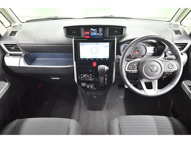 ルーミー カスタムG 両側電動SD LEDヘット バックビューモニター 衝突回避ブレーキ 地デジ スマートキー メモリナビ クルーズコントロール DVD ETC ドライブレコーダー 1オーナー オートエアコン ナビ&TV(6枚目)