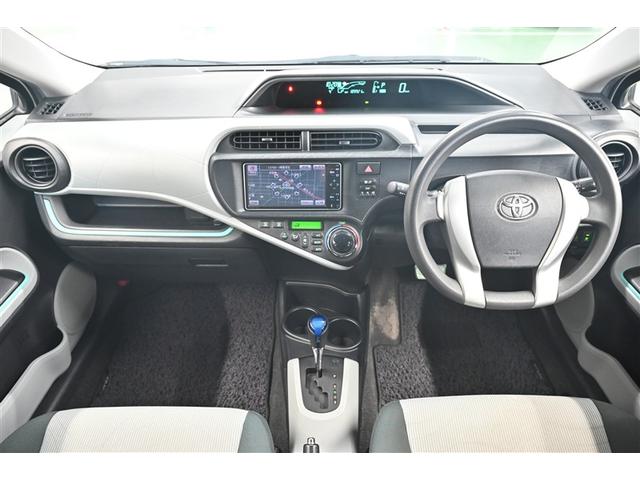 アクア S HDDナビゲーション スマートキープッシュスタート キーレスエントリ ナビ&TV オートエアコン デュアルエアバック Bカメラ パワーウィンドウ ETC DVD再生可能 SRS ワンセグTV ABS(6枚目)