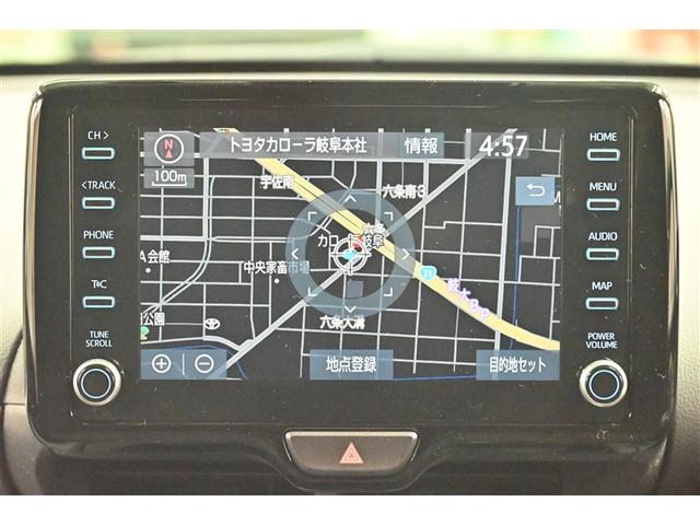 ヤリスクロス ハイブリッドＧ　ＴＳＳ　１００Ｖ　イモビライザー　バックモニタ－　記録簿有　エアコン　ＬＥＤヘッドライト　インテリキー　フルセグＴＶ　パワーウィンド　ワンオーナ　Ｗエアバック　オートクルーズ　キーフリー　横滑防止装置（9枚目）